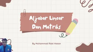 Download Materi Penjelasan Vektor | Aljabar Linear dan Matriks MP3