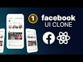 Build a Facebook UI Clone - React native Expo