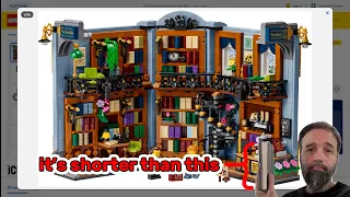 LEGO Icons non-licensed Bookstore Book Nook revealed! $150 price isn't the surprise #NotAd 11379
