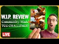 3D Trading Card Challenge Stream 4 GAUNTLET OF GODS