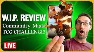 3D Trading Card Challenge Stream 4 | GAUNTLET OF GODS