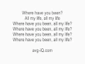 Lagu Where Have You Been by Rihanna acoustic guitar instrumental cover with lyrics