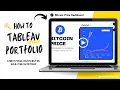 How to Build a Bitcoin Price Tableau Dashboard How to Tableau Portfolio