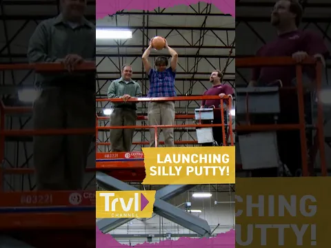 Dropping Silly Putty from 20 feet in the air?! #MadeInAmerica