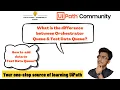 Add Data to Test Data Queue Diff between Orchestrator Queue Test Data Queue