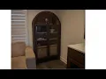 Nolan 74 Tall Arched Storage Display Cabinet