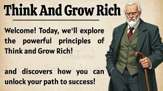 Think And Grow Rich - Unlock Your Success🔥 ||English Speaking Practice ✅ || Graded Reader