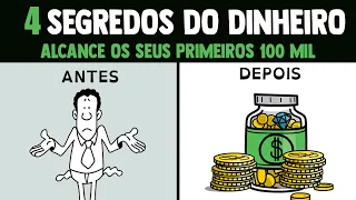 4 SEGREDOS DO DINHEIRO QUE FARÃO VOCÊ CHEGAR MAIS RÁPIDO AOS 100 MIL