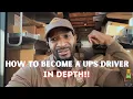 Want to Drive for UPS Watch This First