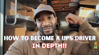 Want to Drive for UPS Watch This First