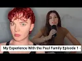 reacting to mikaela testa s My Experience With the Paul Family Episode 1