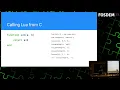 Lua for the lazy C developer Frank Vanbever FOSDEM 2023