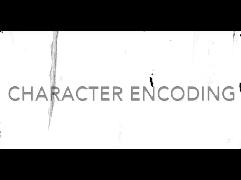 Download MP3 What is a character encoding, and why is it matters?