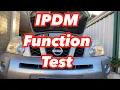 IPDM FUNCTION TEST NISSAN XTRAIL T31