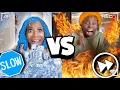 Download Lagu FAST VS SLOW FOOD CHALLENGE 😱