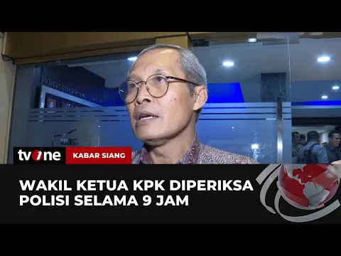 Wakil Ketua KPK Diperiksa Polisi