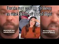 Florida man Friday December 17th kicked off United Flight for wearing red thong as mask