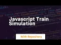 Javascript train simulation