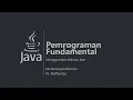 PEMROGRAMAN FUNDAMENTAL - 06 Expression Statement Block