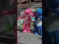 Stich en Angel op bezoek voor een meet en Greet