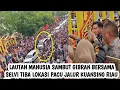 Download Lagu Ribuan Warga Turun Kejalan Sambut Kedatangan Gibran \u0026 Istri Selvi Ananda Di Kuansing Riau Pacu Jalur
