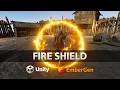 Unity VFX Tutorial - Creating fire shield using EmberGen