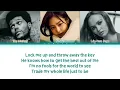 [1 HOUR] The Weeknd, JENNIE & Lily Rose Depp 'One Of The Girls' Lyrics (Color Coded Lyrics)