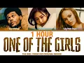 Download Lagu [1 HOUR] The Weeknd, JENNIE \u0026 Lily Rose Depp 'One Of The Girls' Lyrics (Color Coded Lyrics)