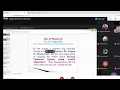 International Webinar On Pricing Financial Option Using Firefly Algorithm