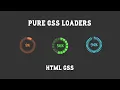 Pure CSS Loaders - Animated Loaders