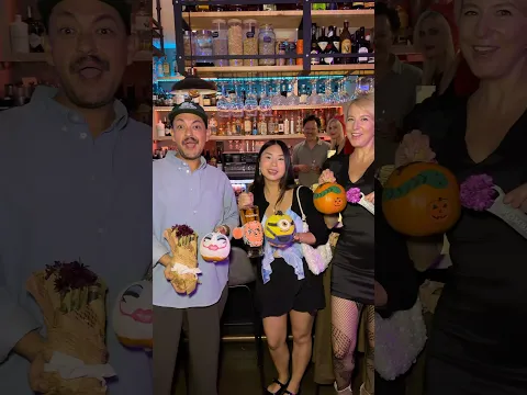 Halloween Pumpkin painting contest at Phorage WeHo was so fun! π