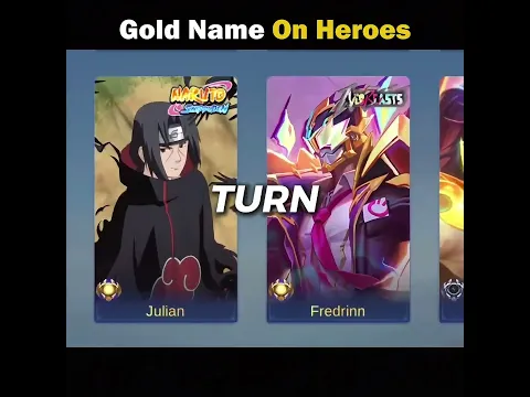How to Unlock Golden Names