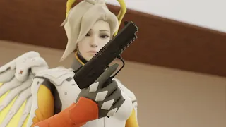 Mercy is Done With Pacifism Overwatch 2 Blender Animation