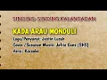 Lagu Kada Arau Monduli [KARAOKE] | Cover music by SHS