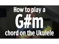 How to play a G chord on the Ukulele by iamJohnBarker