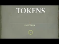 Python Basics Tokens in Python