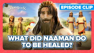 God Can Heal Any Sickness | Superbook - Naaman and the Servant Girl English Clip