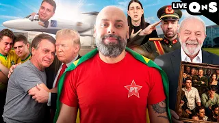 🔴 LIVE DO CAOS: Lula é Tetra, vai ter 3ª turno?, o vídeo do Felca, o futuro da esquerda e promessas