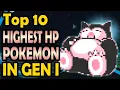 Download Lagu Top 10 Pokémon with the Highest HP Stat in Gen 1