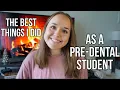 My Top 5 Pre Dental Experiences PRE DENTAL ADVICE DENTAL STUDENT VLOGMAS DAY 25