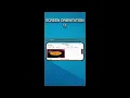 Ionic App promo - Change Screen Orientation UI Lock-unlock Screen orientation in Android iOS