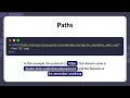 What is the difference between absolute and relative paths