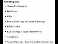 Android persisting data