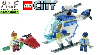 LEGO City Police Helicopter - LEGO 60275 Speed Build