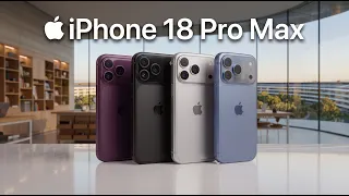 iPhone 18 Pro Max LEAKS 12 UPGRADES That Are TOO GOOD to Be True