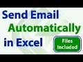 Send Emails from Excel - Automatically and Manually Macro Non-Macro Solution