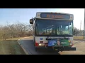 Ride On CTA 2007 New Flyer D40LF 1466 On Rt 63W West 63rd to Midway Orange Line Station