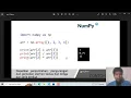 BELAJAR DASAR NUMPY PYTHON - CARA MENGAKSES INDEX DIMENSI ARRAY