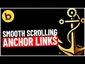 How To Create Anchor Links With Smooth Scrolling in Bricks Builder