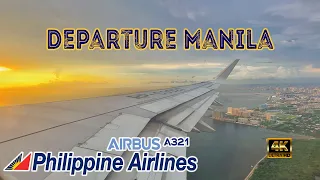 Philippine Airlines Flight PR 2861 On-time Departure MANILA Airbus 321